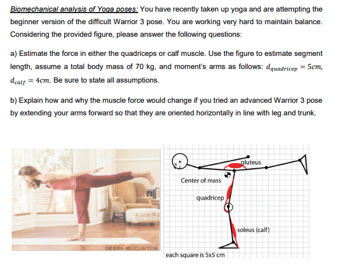 Biomechanical analysis of Yoga poses: You have