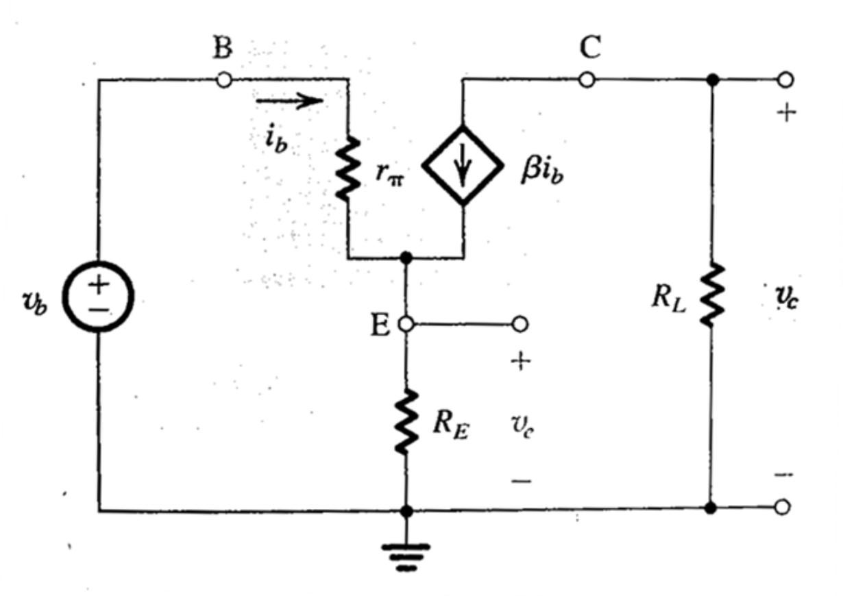 Solved For the transistor circuit shown in the figure below, | Chegg.com