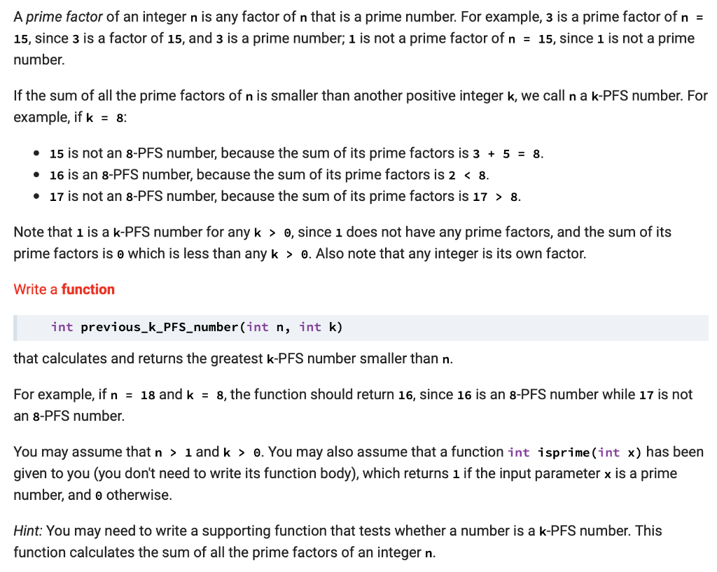 solved-a-prime-factor-of-an-integer-n-is-any-factor-of-n-chegg