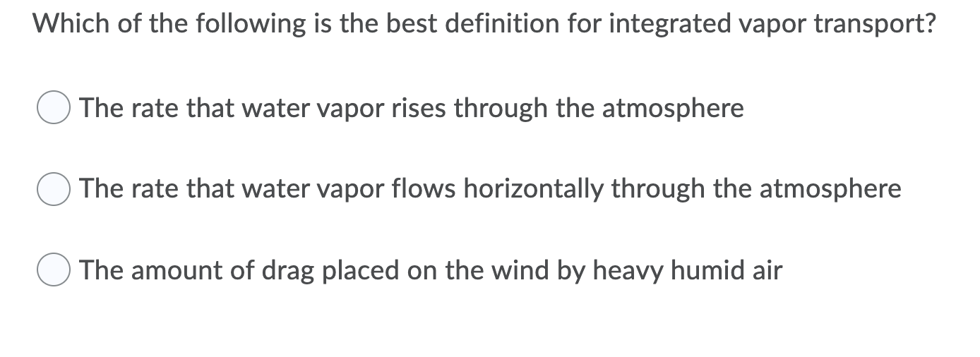 Solved Which of the following is the best definition for