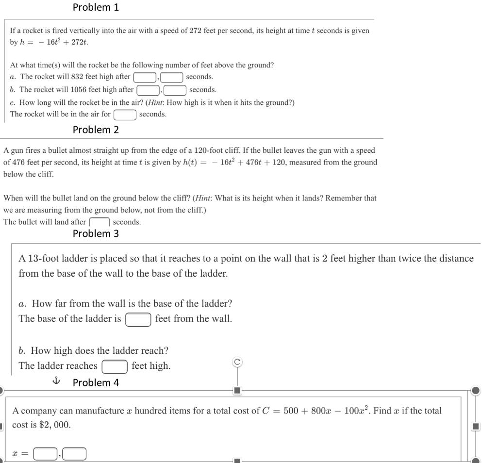 Solved Problem 1 If a rocket is fired vertically into the | Chegg.com
