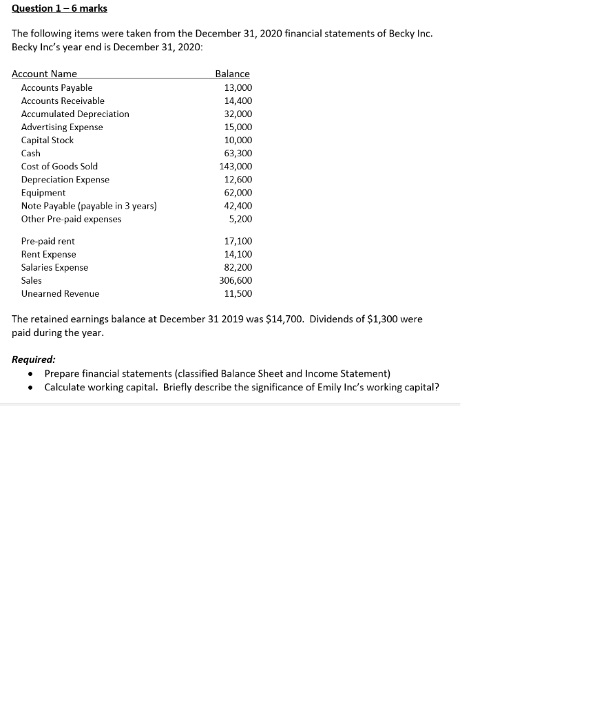 solved-question-1-6-marks-the-following-items-were-taken-chegg-com