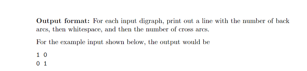 Solved 1. Finding the indegree of nodes in a digraph 20 | Chegg.com