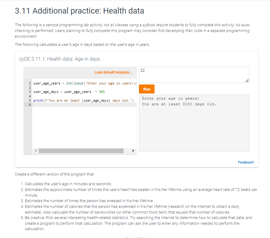 Solved 3.11 Additional practice: Health data The following | Chegg.com