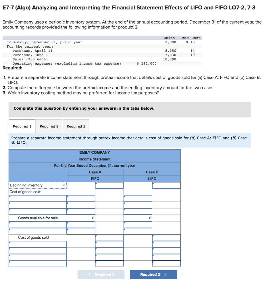 Solved E7-7 (Algo) Analyzing and Interpreting the Financial | Chegg.com