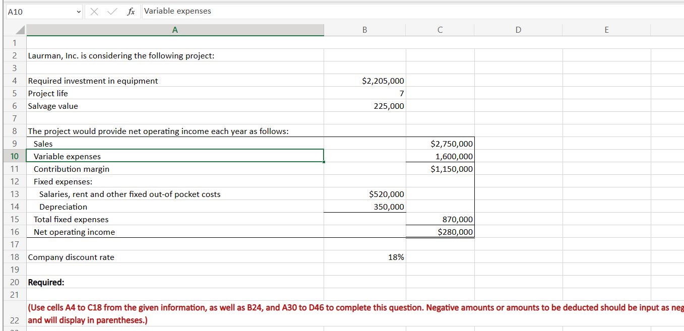 24 1. Compute the annual net cash inflow from the