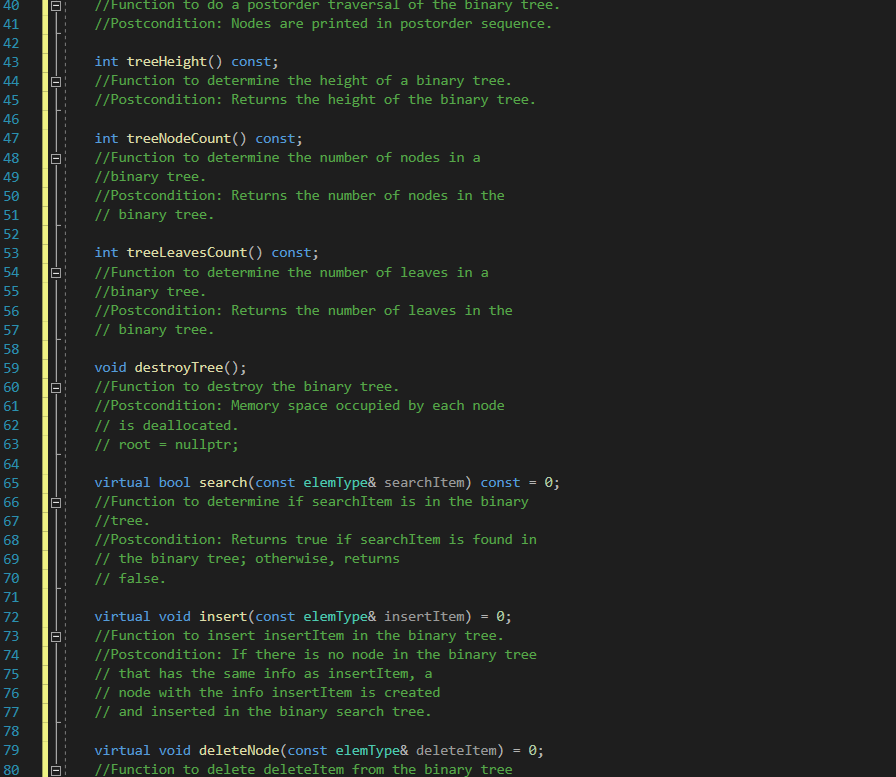 Write the definition of the function, nodeCount, that | Chegg.com
