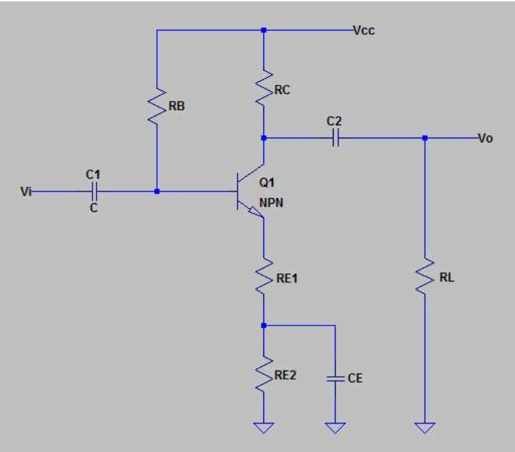 Solved Şekildeki Devrede Vi=20mv,vcc=25 