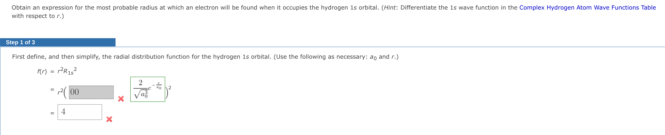 Solved Obtain an expression for the most probable radius at | Chegg.com