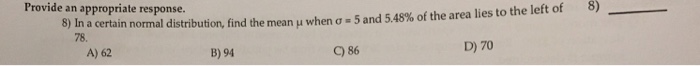 solved-in-a-certain-normal-distribution-find-the-mean-mu-chegg