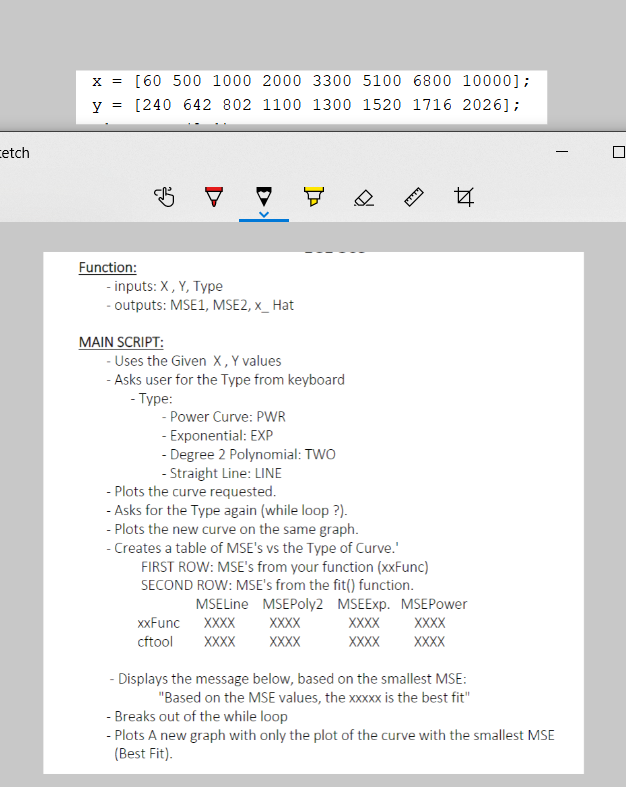MATLAB code to run under required guidelines. | Chegg.com