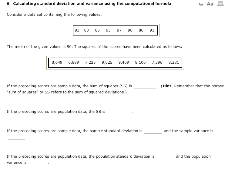 solved-5-calculating-standard-deviation-and-variance-using-chegg