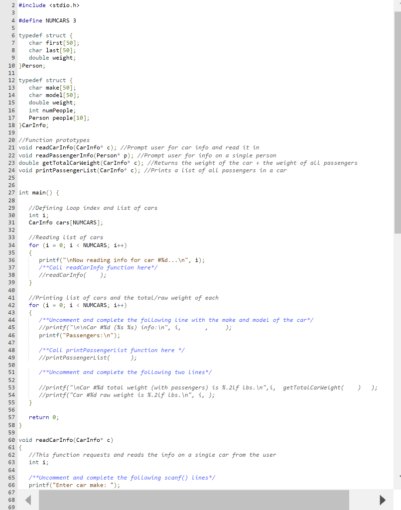Solved PLEASE FOLLOW THE STEPS AND PROGRAM IN C | Chegg.com