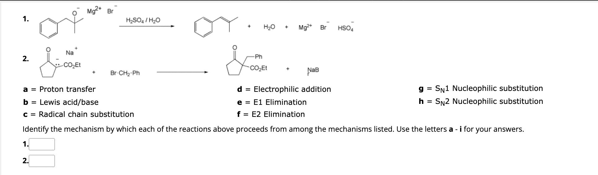 Solved 1. Acetone Aqueous 2. A= Proton Transfer D = 