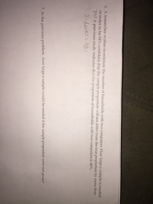 solved-a-researcher-wishes-to-estimate-the-number-of-chegg