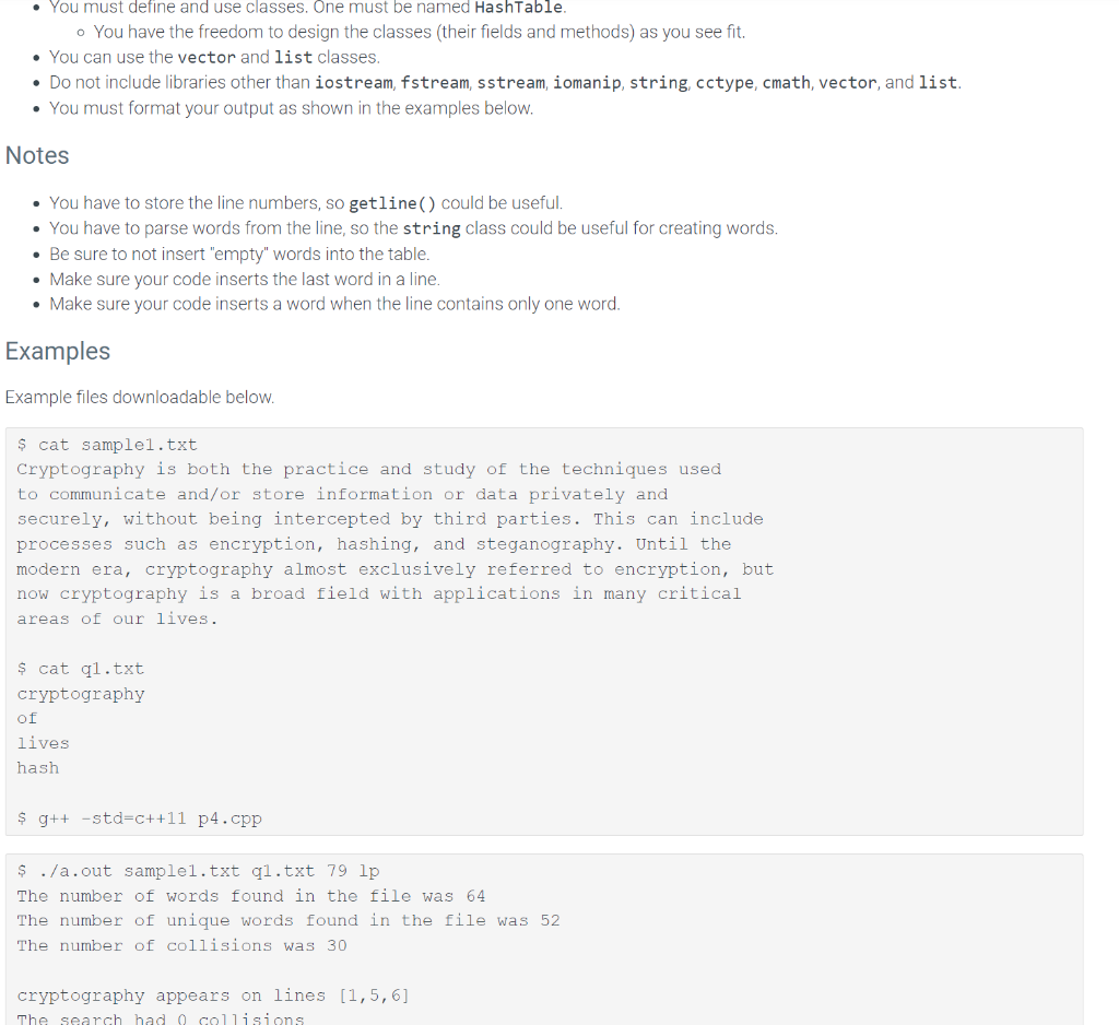 I am doing a project in C++ and I cannot fix my code | Chegg.com