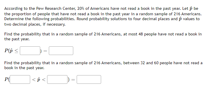 Solved According To The Pew Research Center, 20% Of | Chegg.com