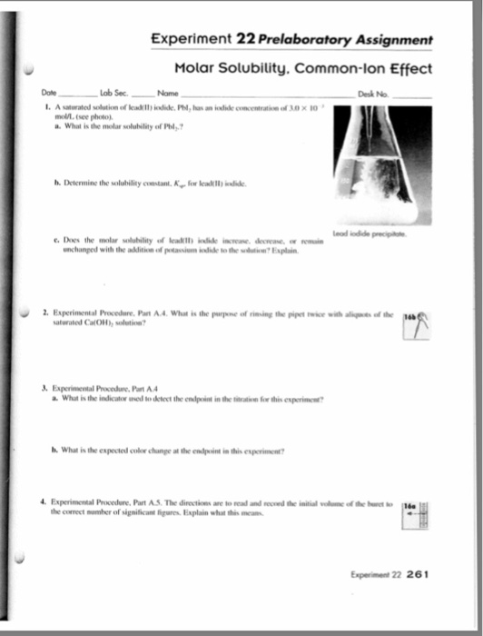 experiment 22 prelaboratory assignment