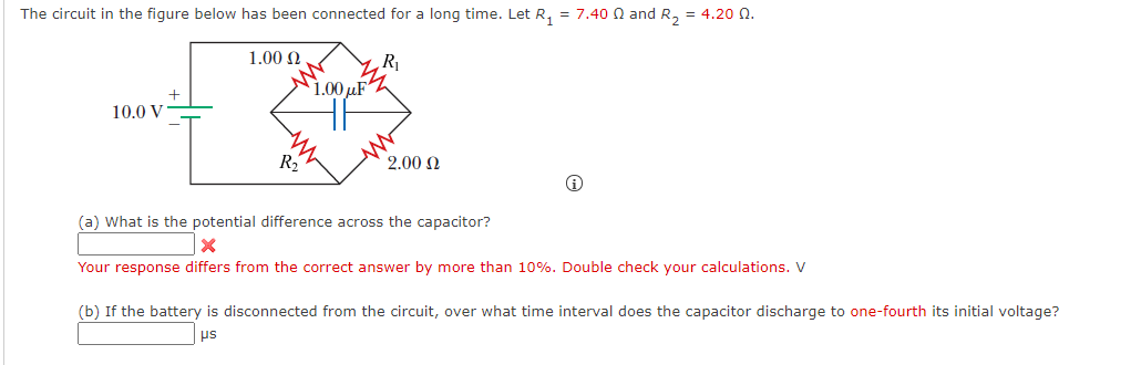 Solved The circuit in the figure below has been connected | Chegg.com