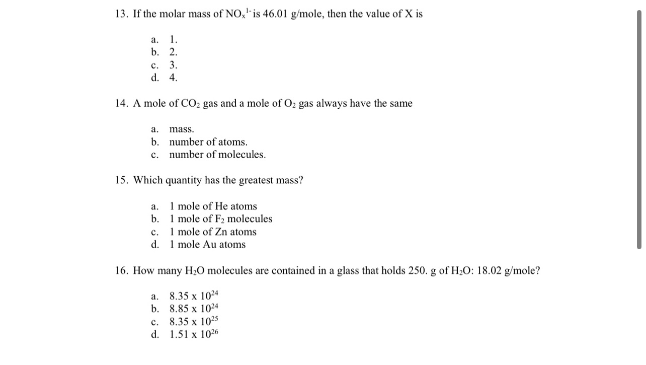 Solved 9. N2O is used by dentists and is commonly known as | Chegg.com