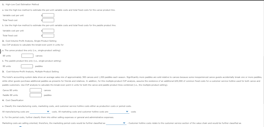 solved-1-high-low-cost-estimation-method-a-use-the-chegg