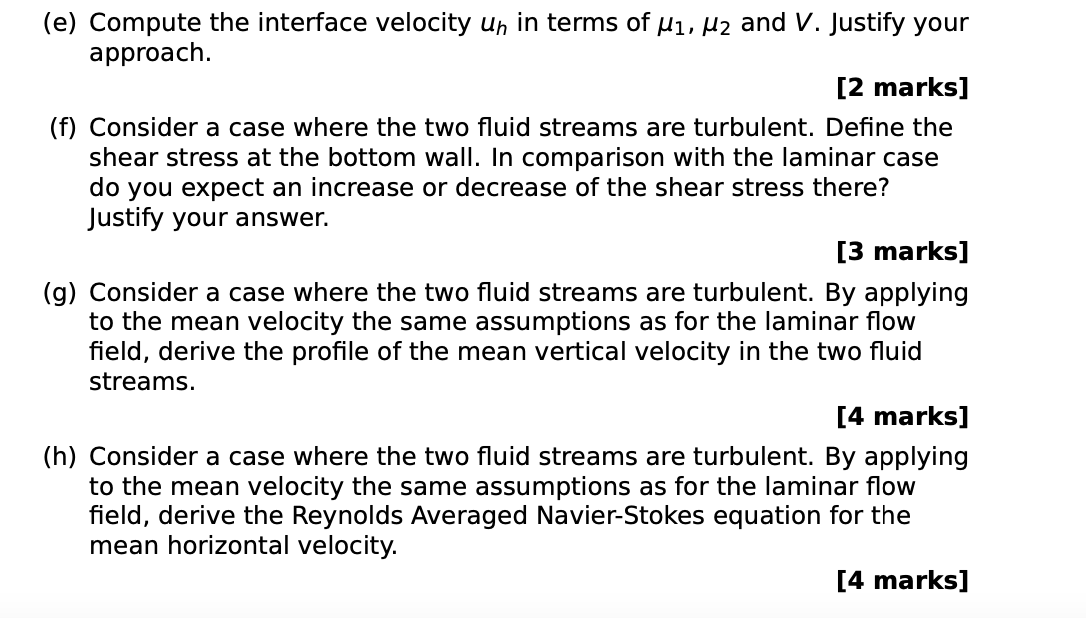 Solved V P2, U2 h P1, U 1 Fixed Figure 1: Flow of two | Chegg.com