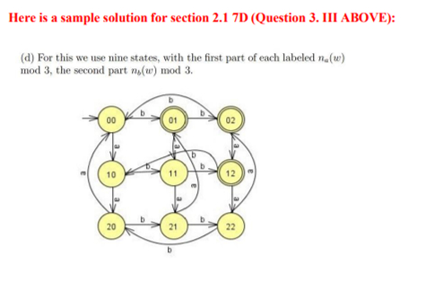 Solved Here is a sample solution for section 2.17 D | Chegg.com