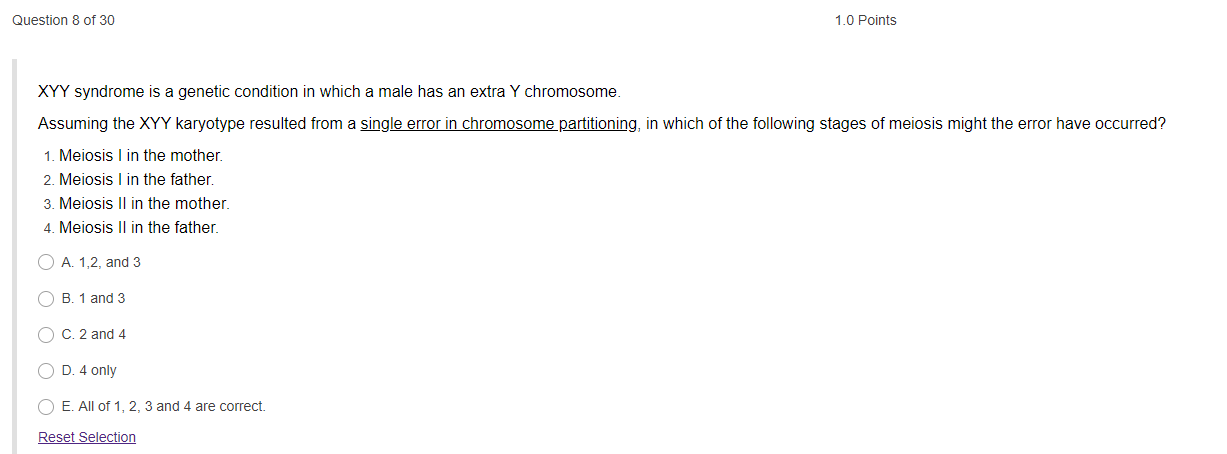 xyy chromosome