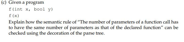 Solved (30) Consider programs consisting of two parts (a) | Chegg.com