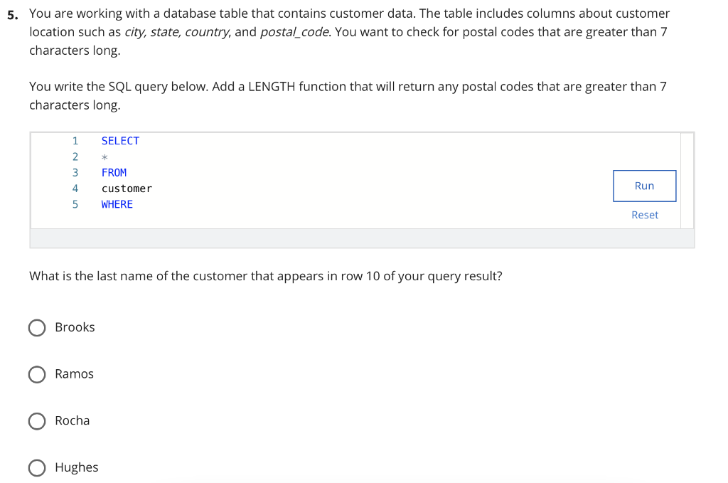 5-you-are-working-with-a-database-table-that-chegg