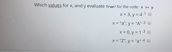 Solved hich of the following statements is true Python | Chegg.com