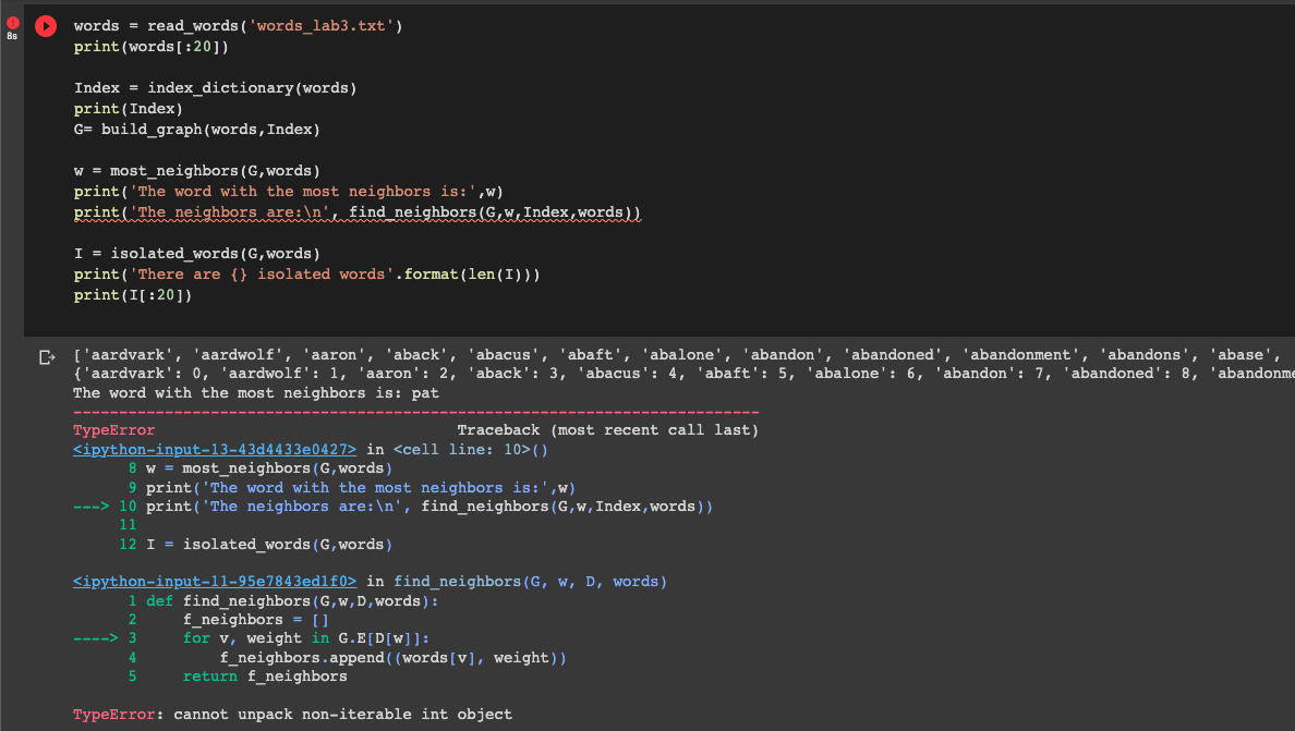 Solved Need help with the following error code and only how | Chegg.com