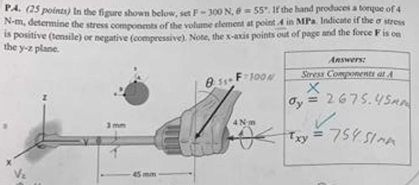 Solved PA. (25 points) In the figure shown below, set F - | Chegg.com