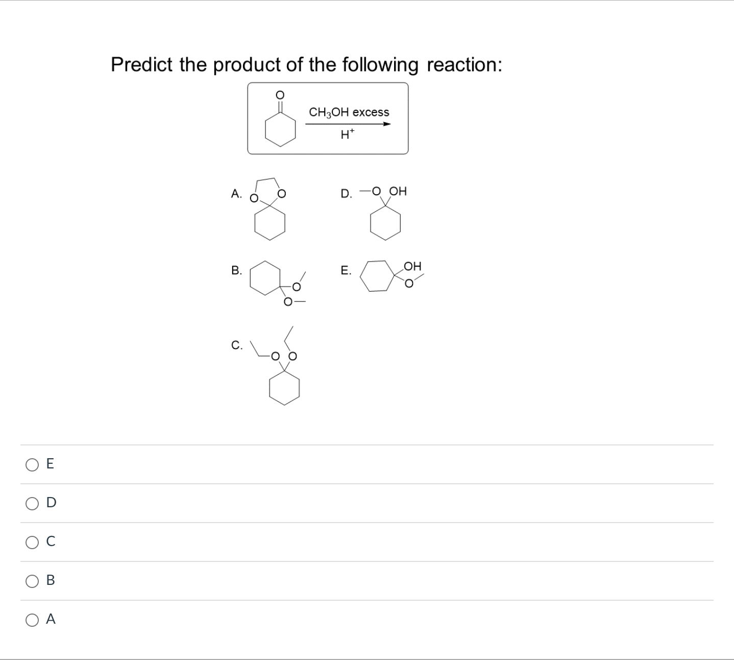 Solved Predict the product of the following | Chegg.com