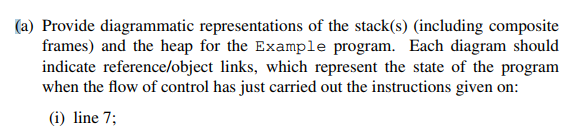 The Program Example.java Below Is A Multi-threaded | Chegg.com