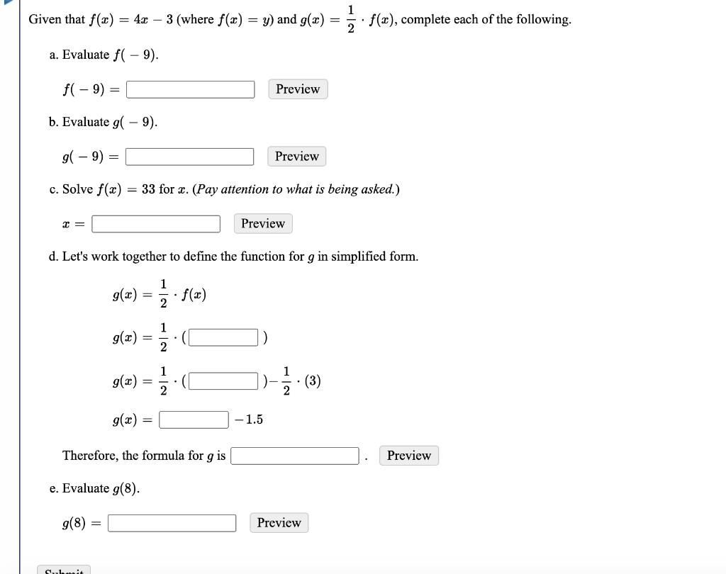 Solved Given That F X 45 3 Where F X 3 And G Z Chegg Com