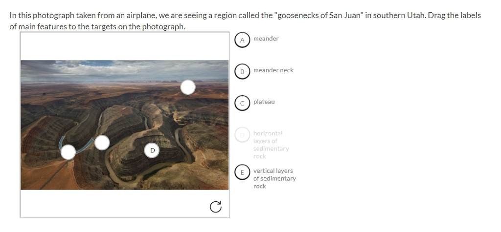 Solved In this photograph taken from an airplane, we are