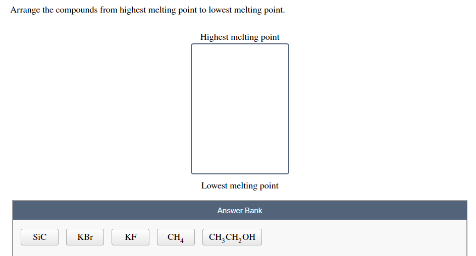 solved-arrange-the-compounds-from-highest-melting-point-to-chegg