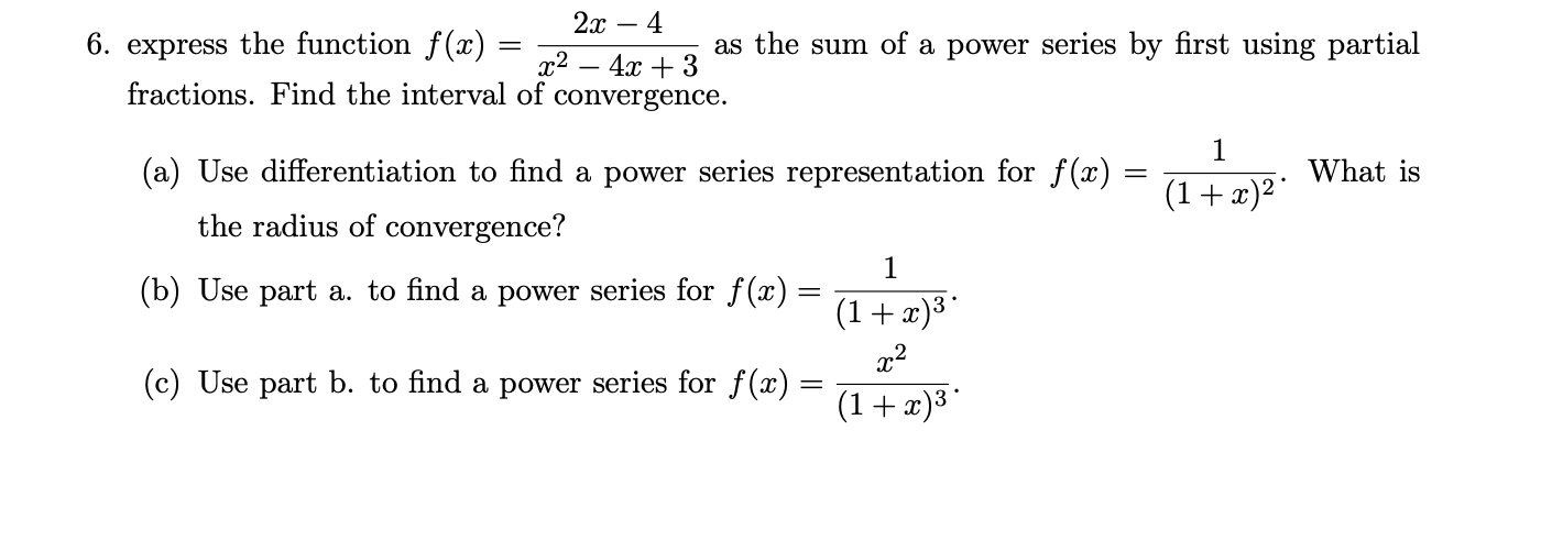 solved-6-express-the-function-f-x-2x-4-x-2-4x-chegg