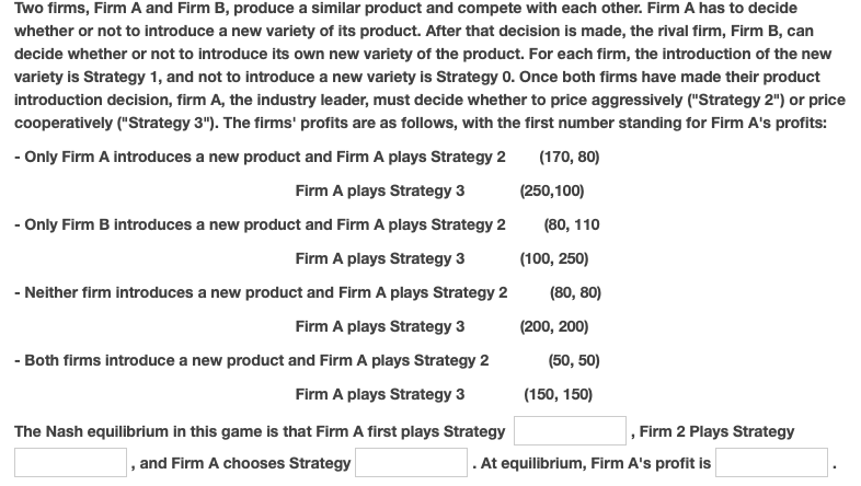 Solved Two Firms, Firm A And Firm B, Produce A Similar | Chegg.com