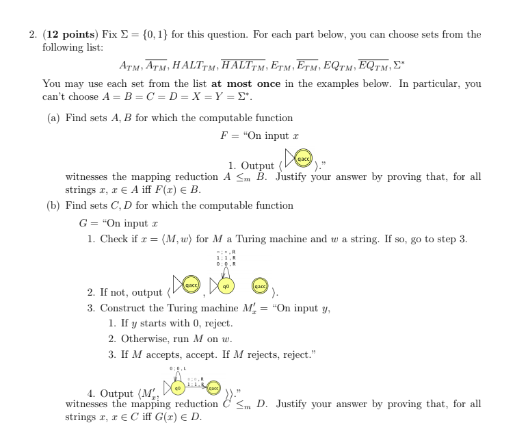 Solved 2. (12 Points) Fix Following List 01 For This | Chegg.com