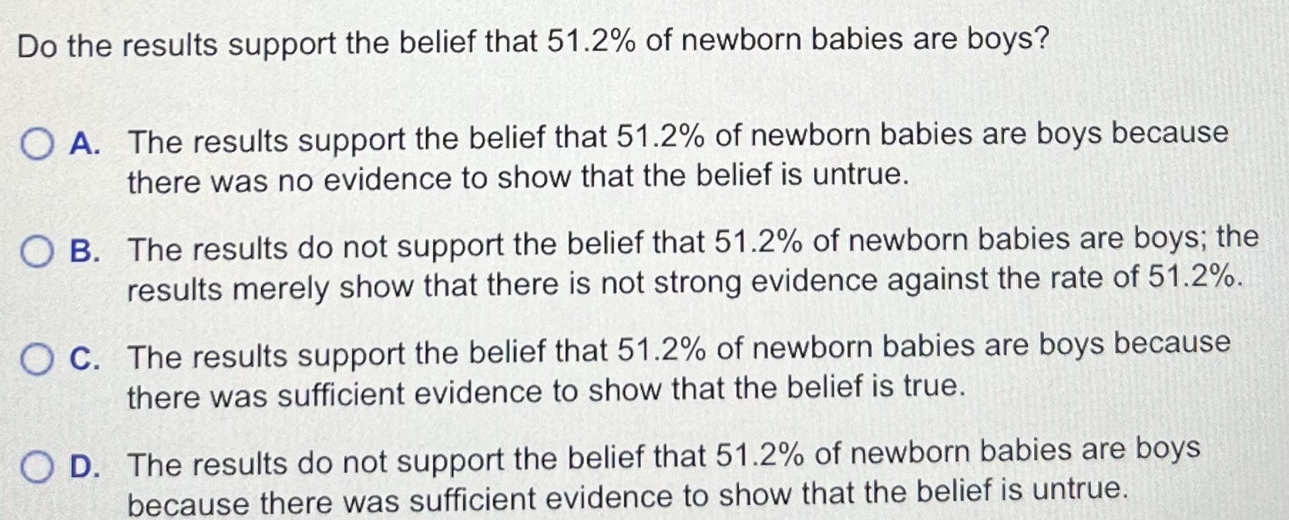 Solved A random sample of 820 births included 431 boys. Use | Chegg.com