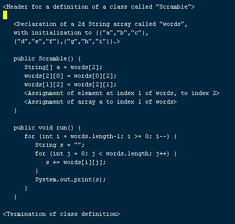 Solved Consider the class definition shown below. Notice | Chegg.com