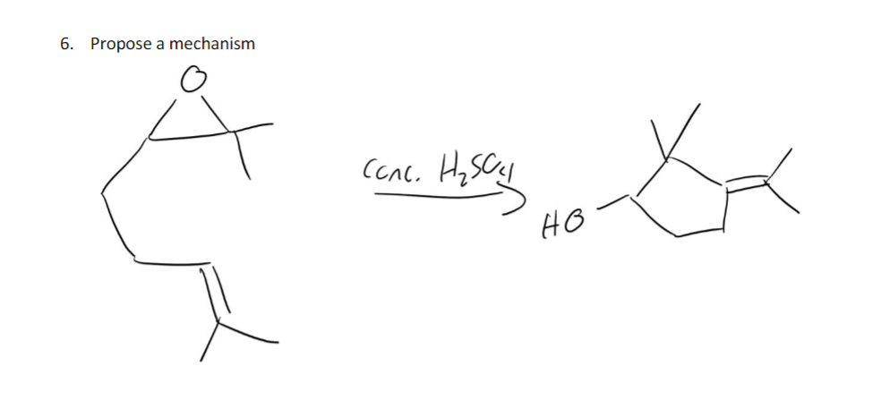 Solved 6. Propose A Mechanism | Chegg.com