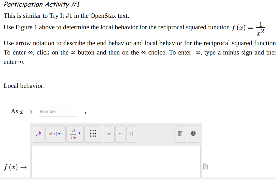 Solved Participation Activity #1 This is similar to Try It | Chegg.com