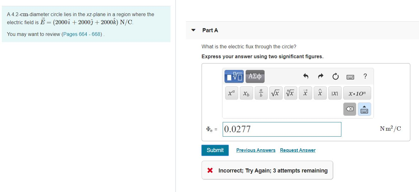 Solved A 4.2-cm-diameter circle lies in the xz-plane in a | Chegg.com