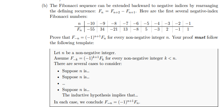 fibonacci sequence formula proof