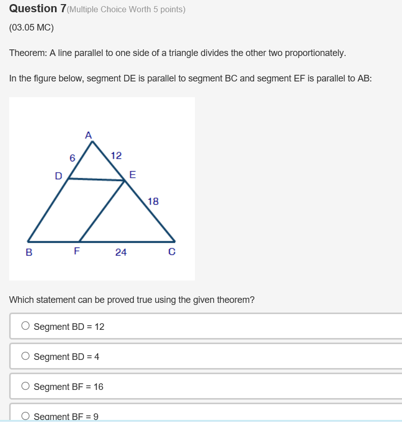 Solved Question 7(Multiple Choice Worth 5 Points) (03.05 MC) | Chegg.com