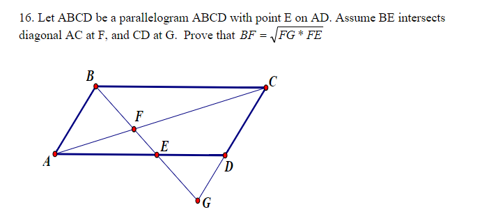 Solved Please use Geometry methods only. Use similar | Chegg.com