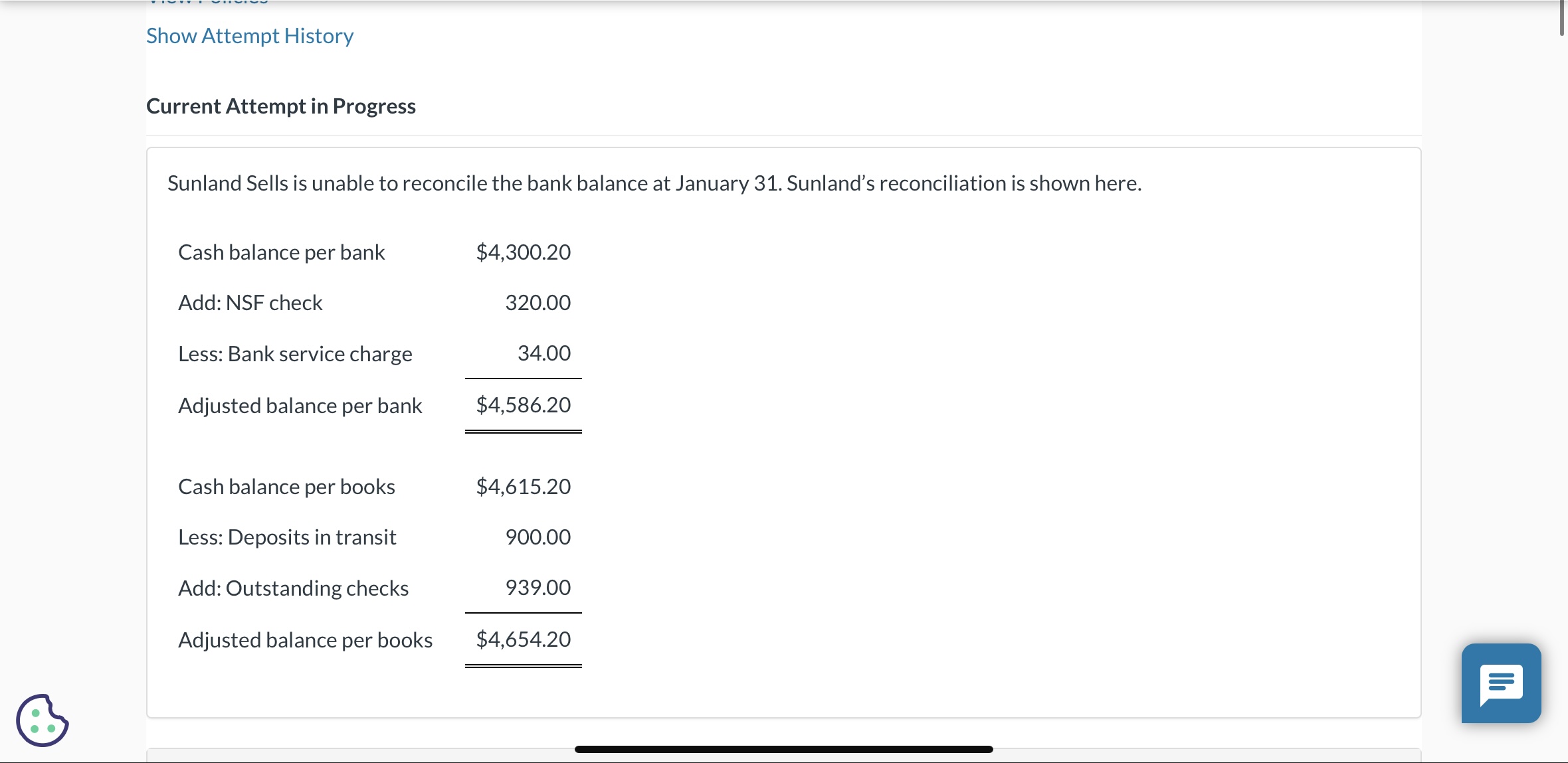 Solved What is the proper adjusted cash balance per books? | Chegg.com